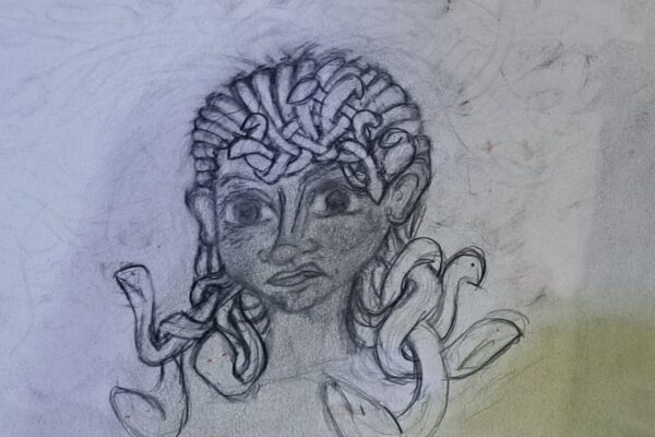 Medusa's head reimagined